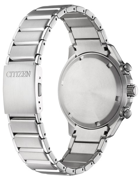 Citizen Citizen AT2470-85L Eco-Drive Super Titanium chronograaf horloge 43 mm