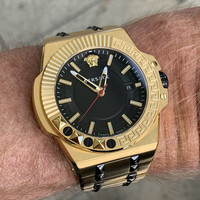 Versace Versace VEDY00619 Chain Reaction heren horloge 45 mm