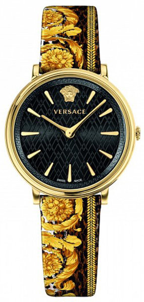 Versace Versace VBP130017 V-Circle dames horloge 38 mm