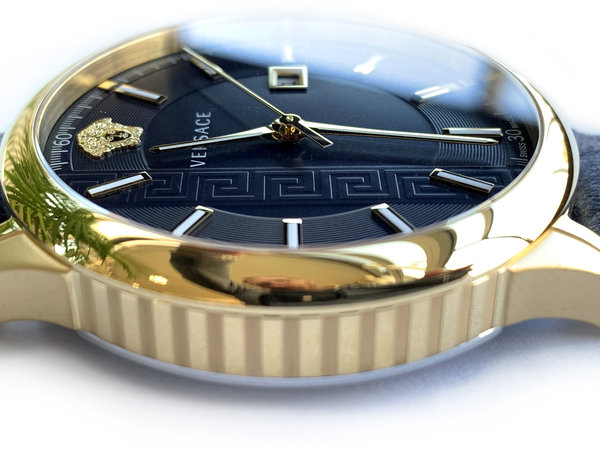 Versace Versace VE4A00220 Aiakos heren horloge 44 mm