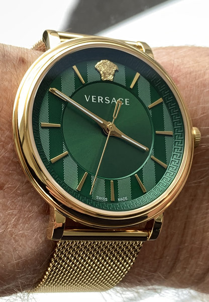 Versace Versace VE5A00820 V-Circle heren horloge 44 mm
