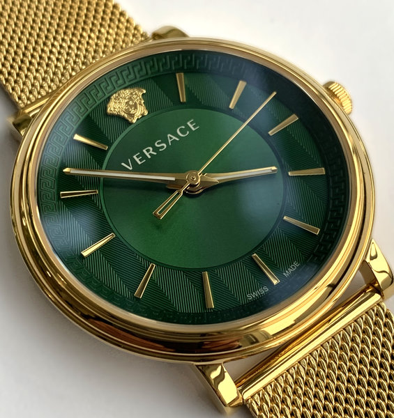 Versace Versace VE5A00820 V-Circle heren horloge 44 mm