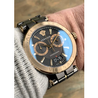 Versace Versace VE1D00619 Aion heren horloge 45 mm