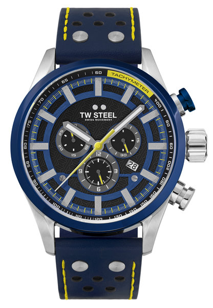 TW Steel TW Steel SVS208 Fast Lane Limited Edition heren horloge 48 mm