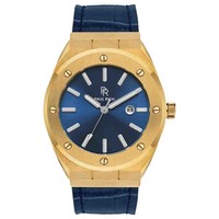 Paul Rich Paul Rich Signature Royal touch Leer PR68GBL horloge 45 mm