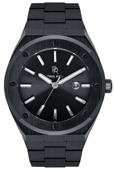 Paul Rich Paul Rich Signature Conquest Staal PR68ABS horloge 45 mm
