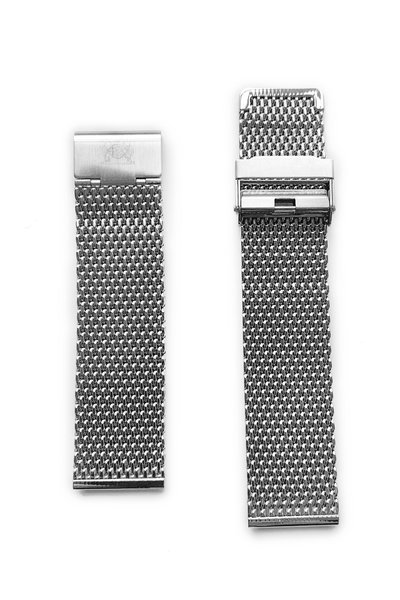 Tauchmeister Milan-20 Milanese stalen horlogeband 20mm