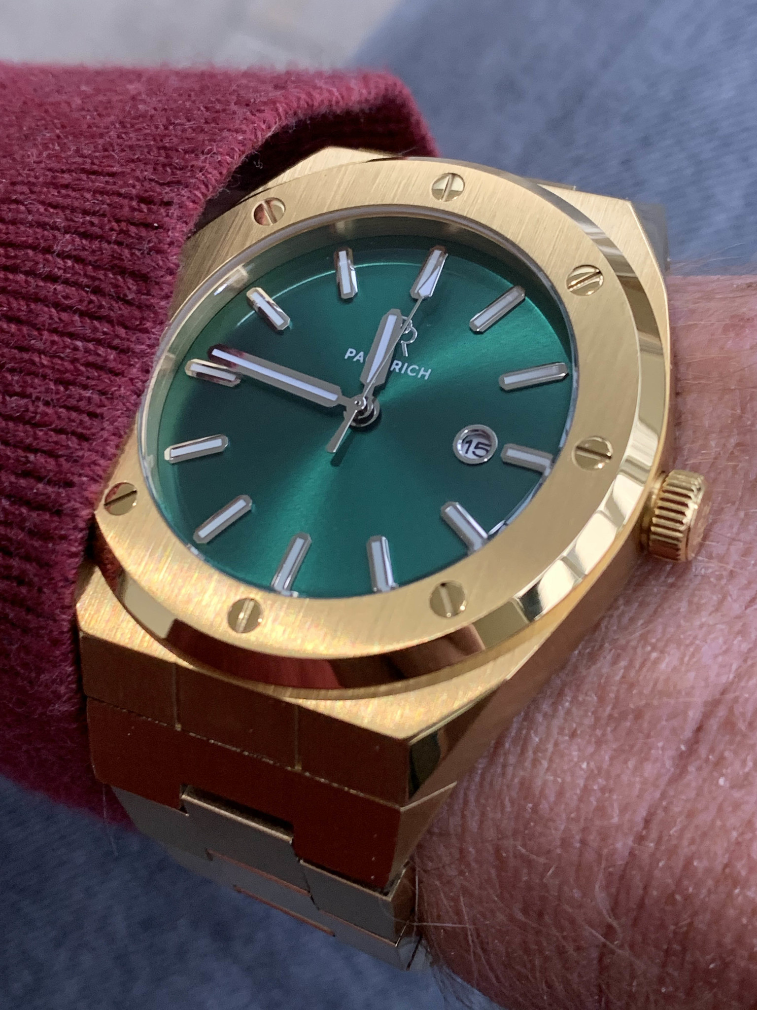 Paul Rich Signature King's jade Staal PR68GGS horloge