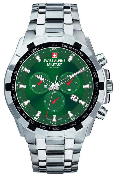 Swiss Alpine Military Swiss Alpine Military 7043.9134 heren horloge 46 mm