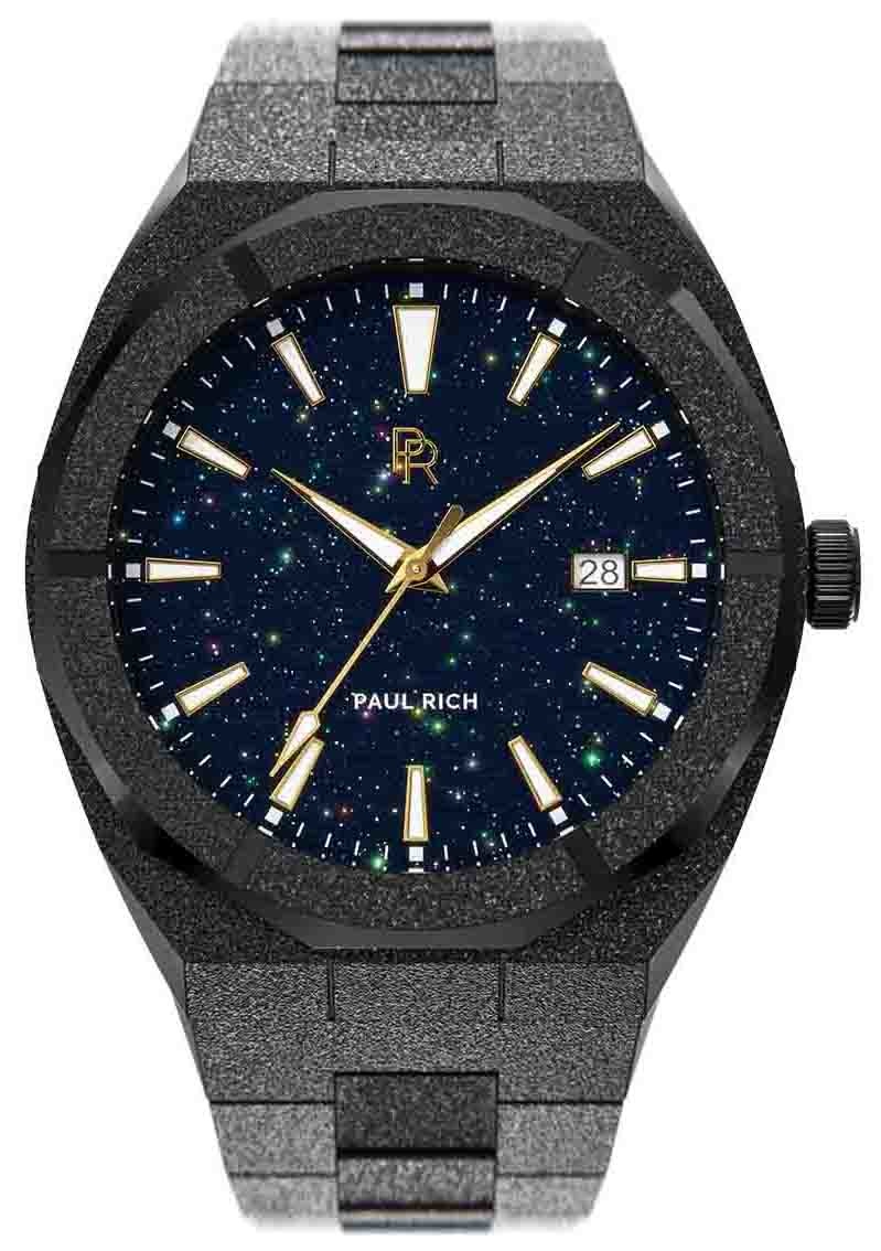 Paul Rich Frosted Star Dust Black FSD01-A Automatikuhr