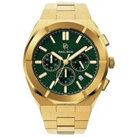 Paul Rich Paul Rich Motorsport Carbon Fiber Gold Green MCF02 horloge 45 mm