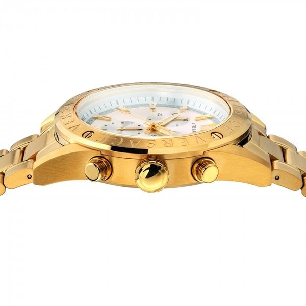 Versace Versace VEHB00719 V-Chrono heren horloge goud 44 mm