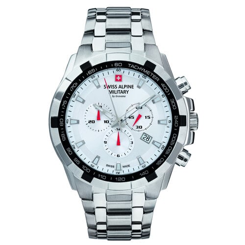 Swiss Alpine Military 7043.9132 heren horloge 46 mm