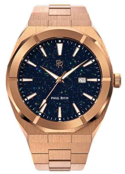 Paul Rich Paul Rich Star Dust Rose Gold SD04-A Automatic horloge 45 mm