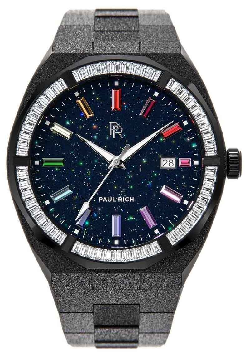 Paul Rich Aurora Frosted Star Dust Black AUR01-A Automatic Limited Edition horloge 45 mm