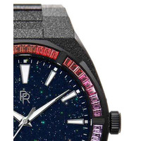 Paul Rich Paul Rich Rainbow Frosted Star Dust Black RAIN01 Limited Edition horloge 45 mm