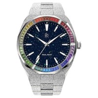 Paul Rich Paul Rich Rainbow Frosted Star Dust Silver RAIN05 Limited Edition horloge 45 mm