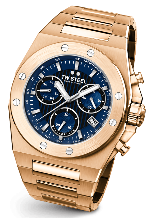 TW Steel CE4082 CEO Tech Chronograph Watch 45mm