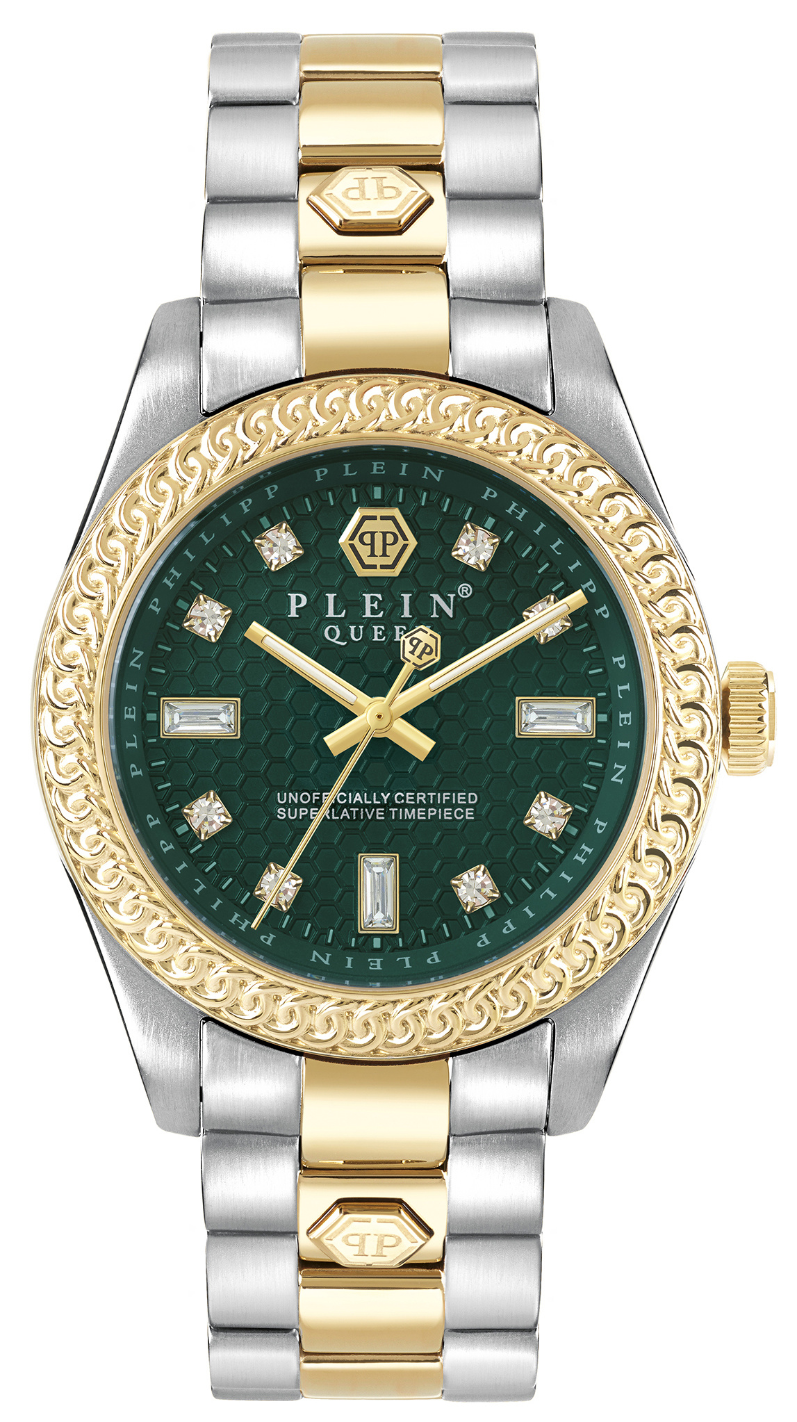 Philipp Plein PWDAA0421 Queen Crystal horloge 36 mm