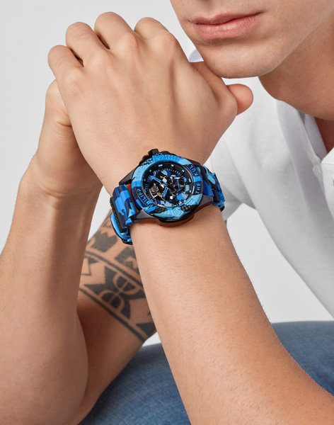 Philipp Plein Philipp Plein PWAAA1021 The Skull horloge 44 mm