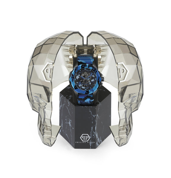 Philipp Plein Philipp Plein PWAAA1021 The Skull horloge 44 mm