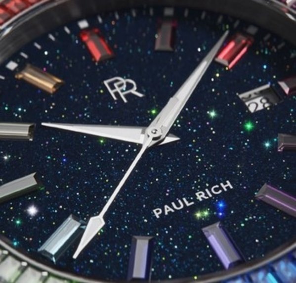 Paul Rich Paul Rich Infinity Rainbow Frosted Star Dust Silver Automatic INF05-A horloge