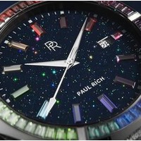 Paul Rich Paul Rich Infinity Rainbow Frosted Star Dust Black Automatic INF01-A horloge