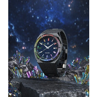 Paul Rich Paul Rich Infinity Rainbow Frosted Star Dust Black Automatic horloge