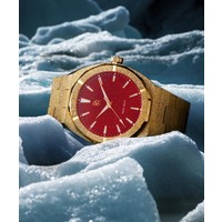 Paul Rich Paul Rich Frosted Star Dust Gold Red FSD07 horloge