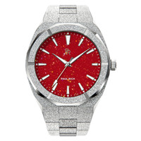 Paul Rich Paul Rich Frosted Star Dust Silver Red FSD08 horloge