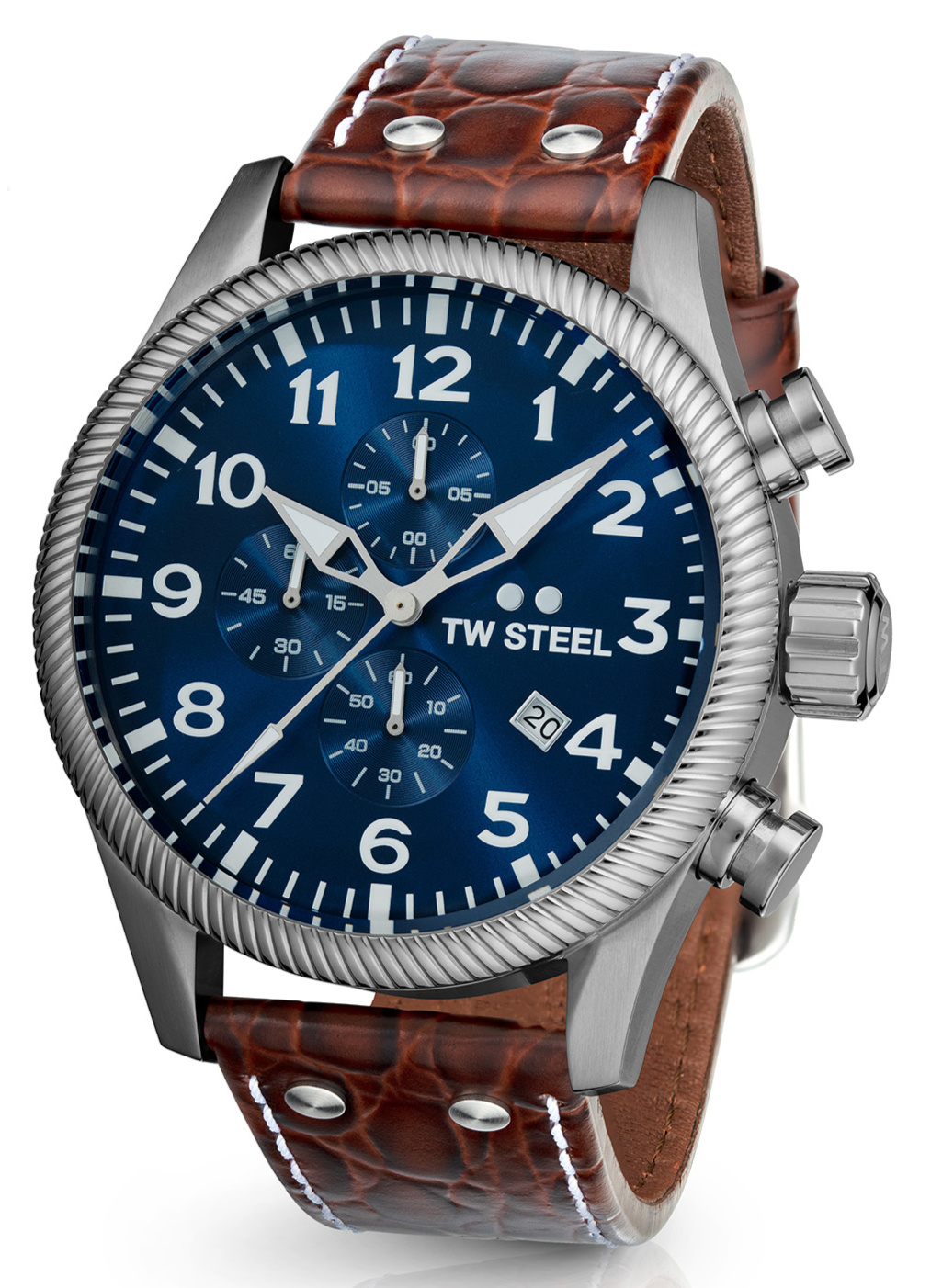 ２点おまとめT-BOLAN TW Steel TWVS111 Volante chronograaf horloge