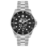 Philipp Plein Philipp Plein PWOAA0522 The Skull Diver horloge 44 mm