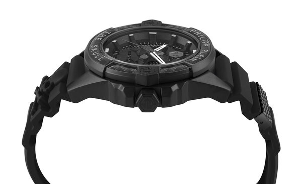 Philipp Plein Philipp Plein PWAAA2022 The Skull Carbon Fiber horloge 44 mm