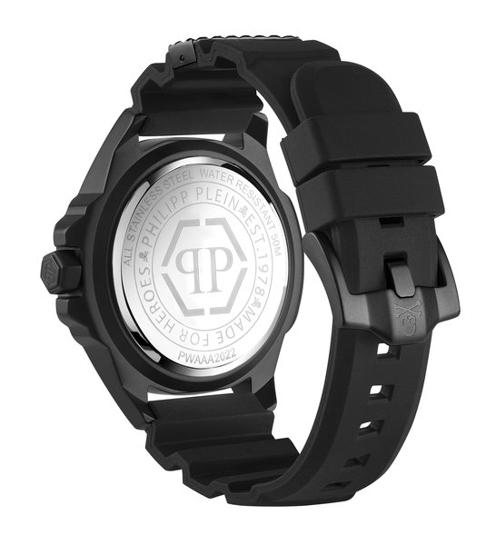 Philipp Plein Philipp Plein PWAAA2022 The Skull Carbon Fiber horloge 44 mm