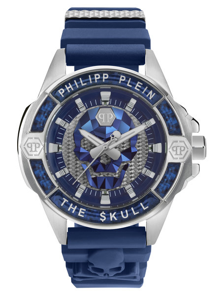 Philipp Plein Philipp Plein PWAAA1722 The Skull Carbon Fiber horloge 44 mm