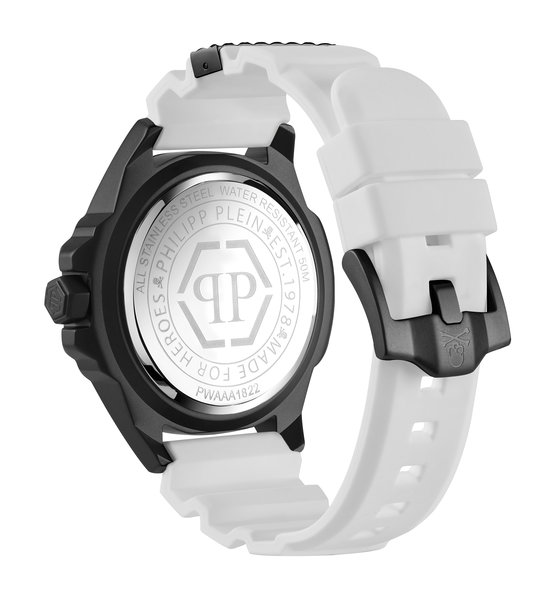 Philipp Plein Philipp Plein PWAAA1822 The Skull Carbon Fiber horloge 44 mm