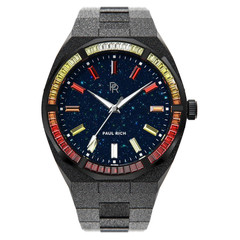 Paul Rich Frosted Midnight Sun Black MS02 horloge 45 mm