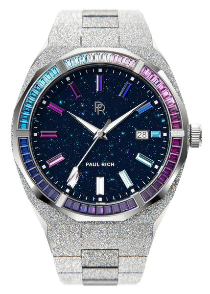 Paul Rich Paul Rich Frosted Astral Aura Silver AA02-A automatisch horloge 45 mm