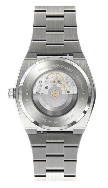 Paul Rich Paul Rich Frosted Arctic Crystal Silver AC02-A automatisch horloge 45 mm