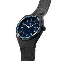 Paul Rich Paul Rich Frosted Arctic Crystal Black AC01-A automatisch horloge 45 mm