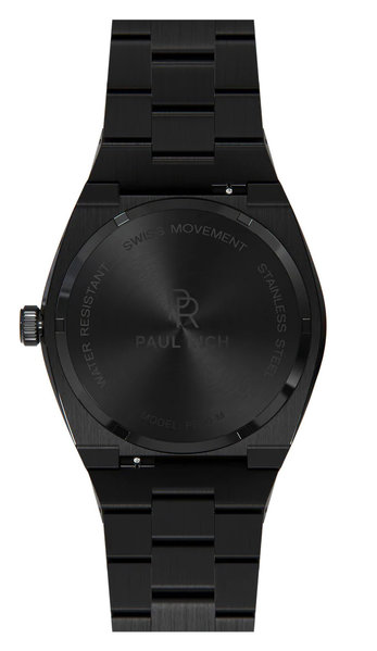 Paul Rich Paul Rich Frosted Arctic Crystal Black AC01 horloge 45 mm