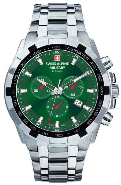 Swiss Alpine Military Swiss Alpine Military 7043.9234 heren horloge 46 mm saffierglas