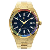 Paul Rich Paul Rich Rainbow Frosted Star Dust Gold RAIN02-A Limited Edition horloge 45 mm