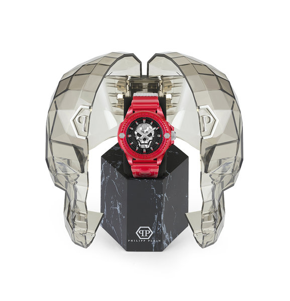 Philipp Plein Philipp Plein The Skull Synthetic PWWAA0223 horloge 44 mm