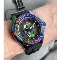 Philipp Plein Philipp Plein The $kull Rainbow PWAAA2123 horloge 46 mm