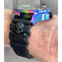 Philipp Plein Philipp Plein The $kull Rainbow PWAAA2123 horloge 46 mm