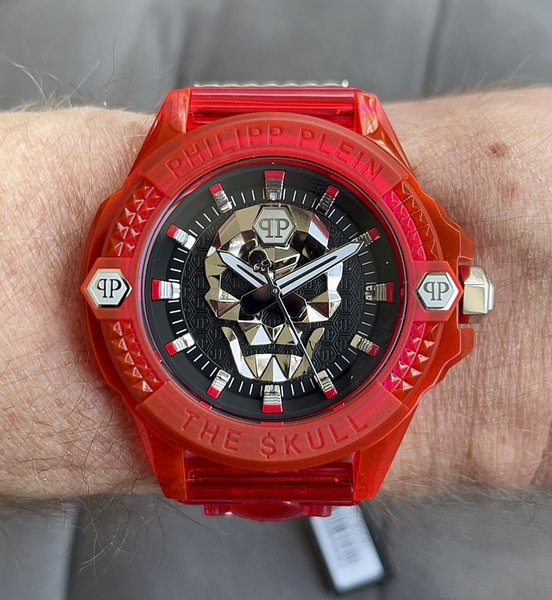 Philipp Plein Philipp Plein The $kull Synthetic PWWAA0223 horloge 44 mm