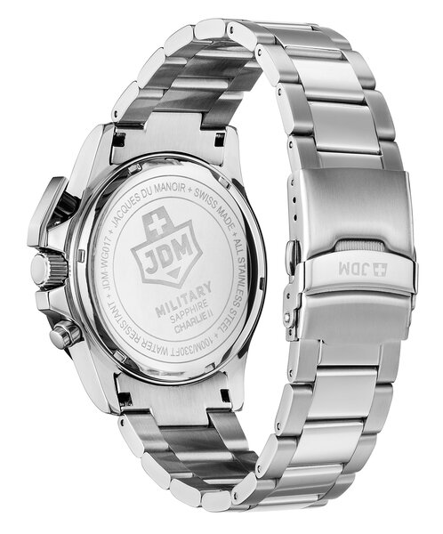Jacques du Manoir horloge JDM Military JDM-WG017-01 Charlie II Chrono