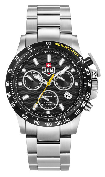 Jacques du Manoir horloge JDM Military JDM-WG017-01 Charlie II Chrono