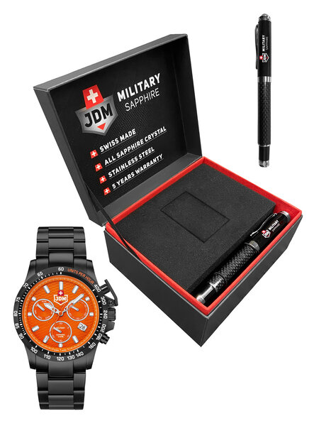 Jacques du Manoir horloge JDM Military JDM-WG017-04 Charlie II
